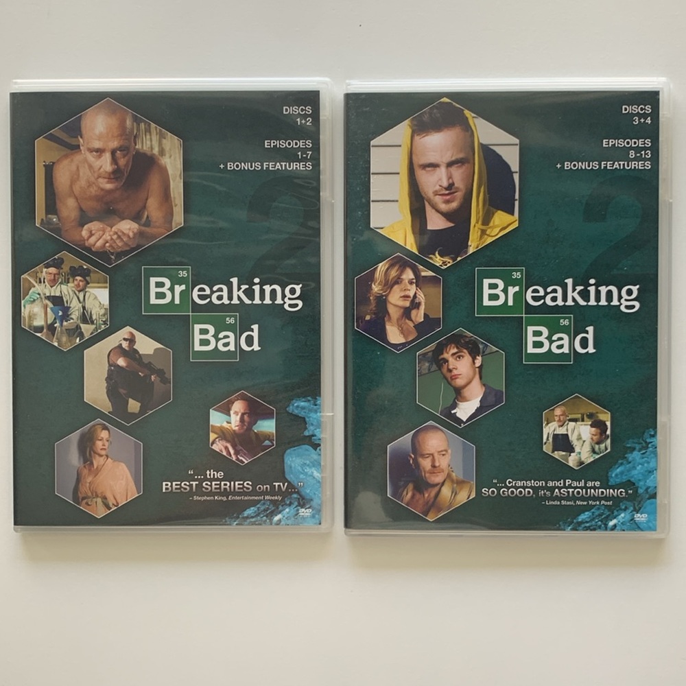 Breaking Bad First & Second Seasons in soft cardboard cases - Picture 3 of 7